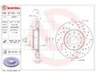 Brzdový kotouč BREMBO 09.9145.11