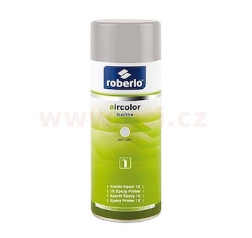 Aircolor ISOFINE PRIMER jednosložkový základ ve spreji (světle šedý) ROBERLO 400 ml