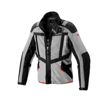 bunda NET RUNNER H2OUT, SPIDI (černá/šedá/červená, vel. M)