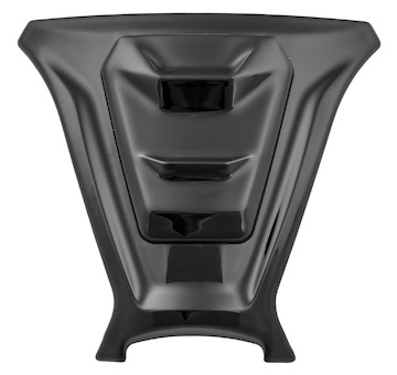 čelní kryt ventilace pro přilby Modulo 2.0, CASSIDA (černá lesklá)