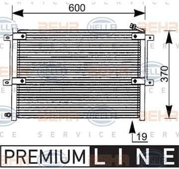 chladič klimatizace