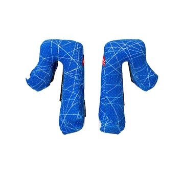 lícnice interiéru pro přilbu AVIATOR 3, AIROH (vel. M, modré)