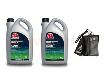 MILLERS OILS EE PERFORMANCE 5w50 (sada 5 l + 5 l + peněženka)