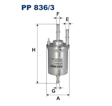 palivový filtr KL 176/6D