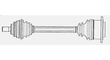 poloosa levá kompletní - vratný díl