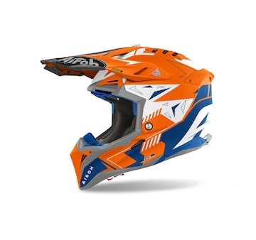 přilba AVIATOR 3 Spin, AIROH (neon oranžová matná, vel. S) 2024