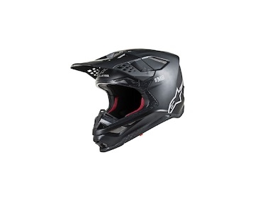 přilba SUPERTECH S-M8 SOLID, ALPINESTARS (černá matná, vel. 2XL)