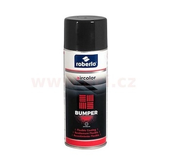 Roberlo Bumper - texturovaná barva na plasty, nárazníky (barva černá) 400 ml