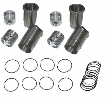 sada vložek vrtání 72mm, Škoda 120 LS