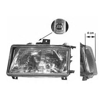 světlomet levý přední LP