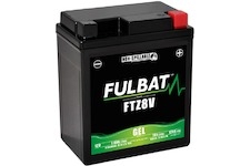 baterie 12V, YTZ8V GEL, 7,4Ah, 120A, bezúdržbová GEL technologie 114x71x131 FULBAT (aktivovaná ve výrobě)