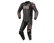 dvoudílná kombinéza GP FORCE, TECH-AIR 5 kompatibilní, ALPINESTARS (černá/červená fluo, vel. 52)
