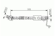 hadice brzdová BOSCH 1987476811