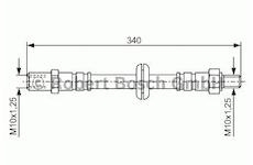 hadice brzdová BOSCH