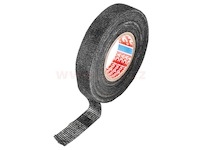 izolační páska PET textilní 15 mm x 15 m černá, pro kabelové svazky
