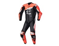 jednodílná kombinéza GP PLUS 4, TECH-AIR kompatibilní, ALPINESTARS (černá/červená fluo/bílá, vel. 52)