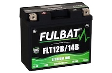lithiová baterie LiFePO4 YT12B-BS, YT14B-BS FULBAT 12V, 6Ah, 360A, hmotnost 0,82 kg, 150x69x130