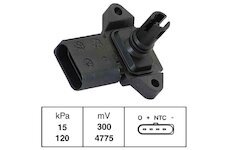 senzor tlaku v sacím potrubí