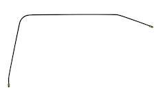 trubka brzdová k LZ kolu - Levá Zadní