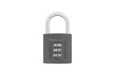 visací zámek s otočnou číselnou kombinací (průměr třmenu 6 mm), ABUS