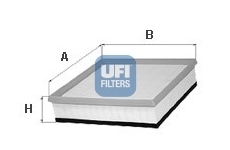 vzduchový filtr UFI 30.465.00